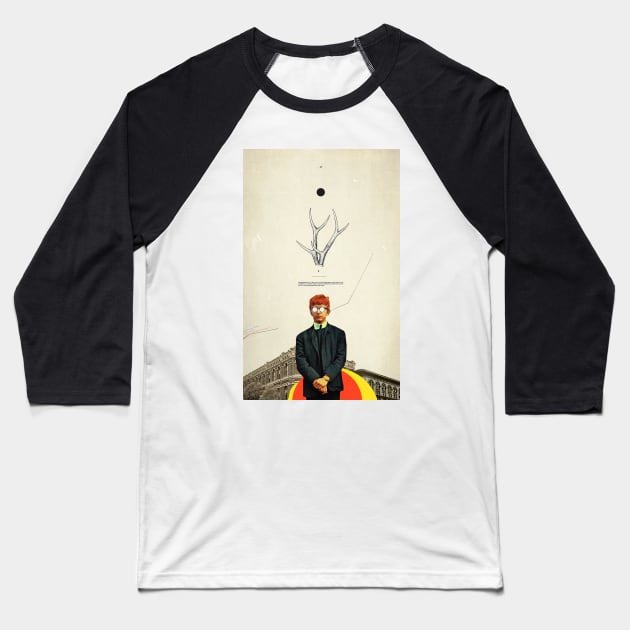 Bright Posture Baseball T-Shirt by FrankMoth